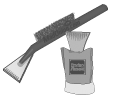  Ice Scrapers & Snow Brushes 