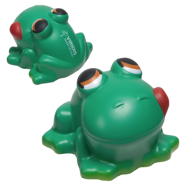 Promotional Cartoon Frog Stress Reliever