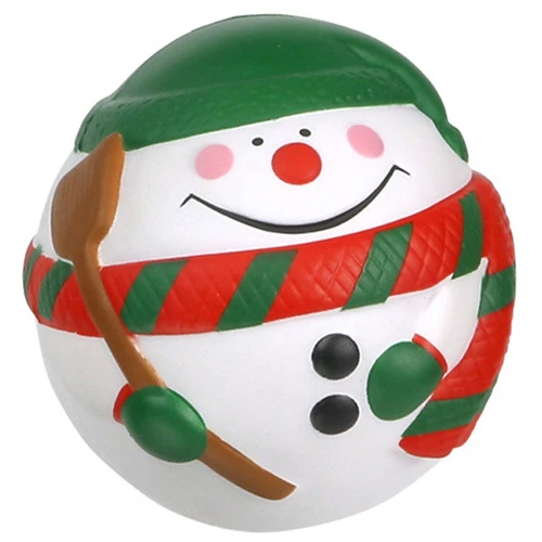 Promotional Snowman Stress Ball 