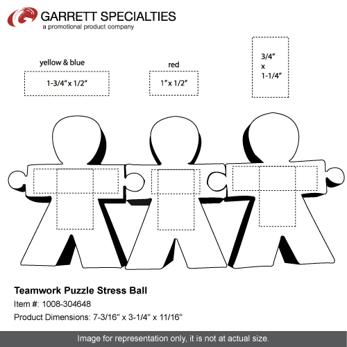 Teamwork Puzzle Stress Ball Promotional Teamwork Puzzle Stress Ball