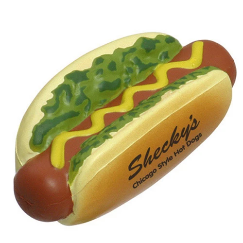 Promotional Hot Dog Stress Reliever