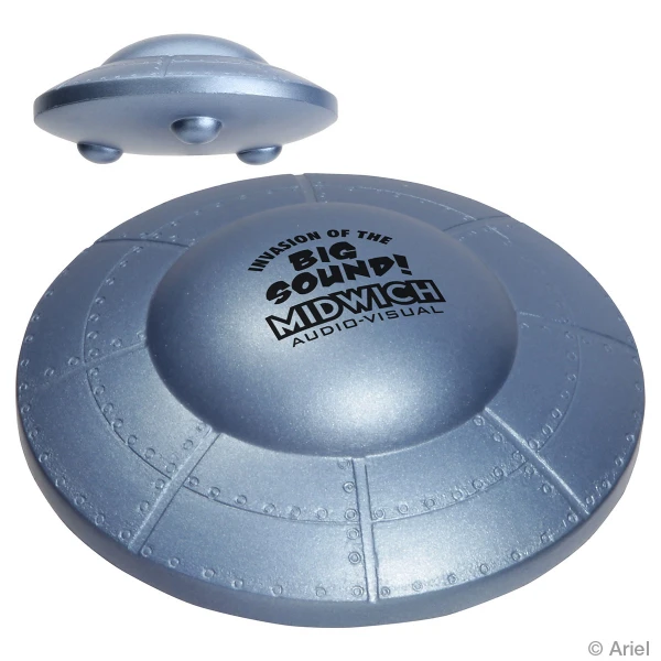 Promotional Flying Saucer Stress Reliever