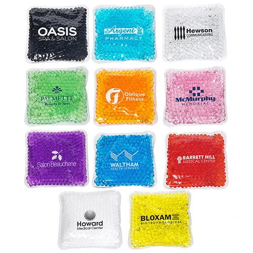 Promotional Square Aqua Pearls Hot/Cold Pack
