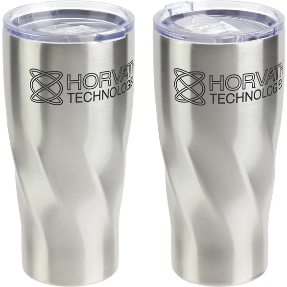 Promotional Helix Vacuum Insulated Stainless Steel Tumbler