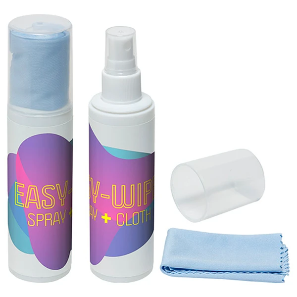 Promotional Easy Wipe Cleaning Spray and Cloth