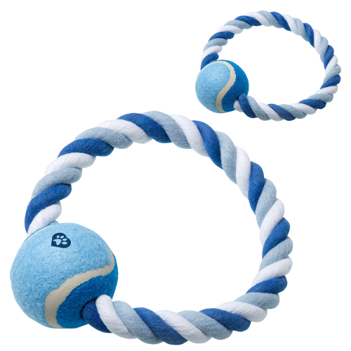 Promotional Rope Ring & Ball Pet Toy