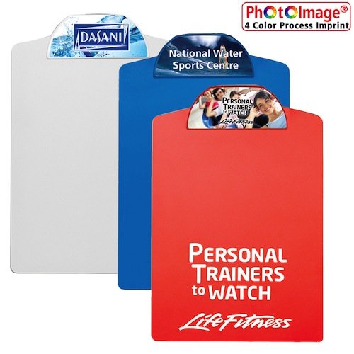 Promotional Letter Size Clipboard with Clip Imprint (4 Color Process)