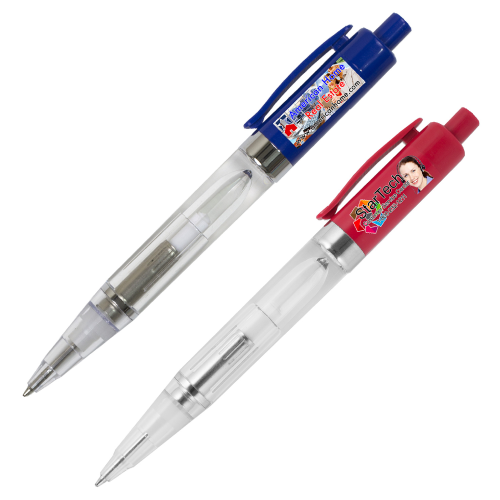 Promotional Light Up Pen with Red Led Light