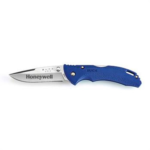 Promotional Custom Buck® Bantam™ BBW Blue Lockback Knife 