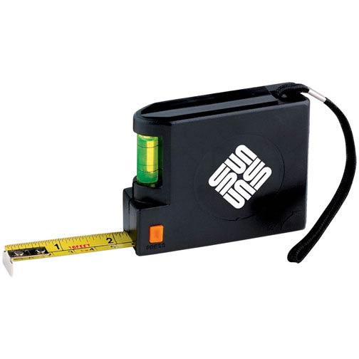 Promotional Tape Measure with Level - 16 FT