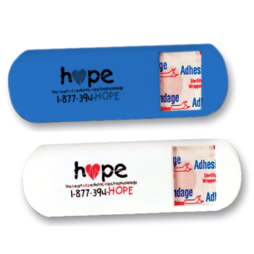 Promotional Capsule Bandage Dispenser & Pill Holder