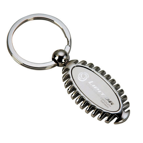 Promotional Skeleton Key Ring - Oval