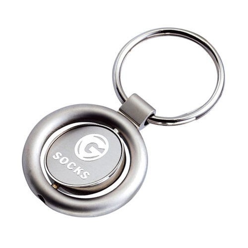 Promotional Rotating Key Ring - Circle