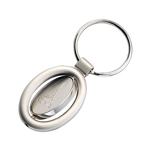 Promotional Rotating Key Ring - Oval