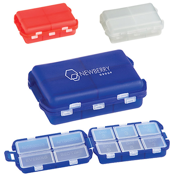 Promotional Pill Box- 10 Compartment