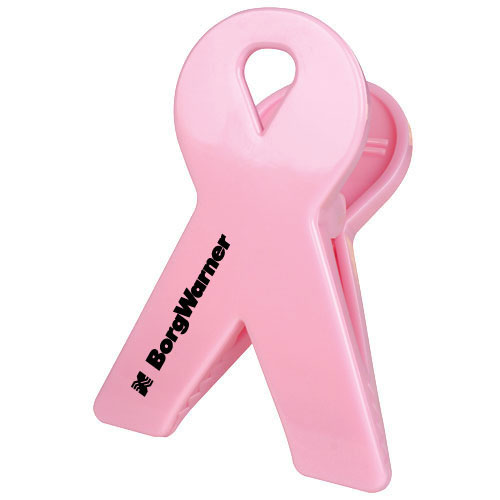 Promotional Awareness Pink Magnetic Clip