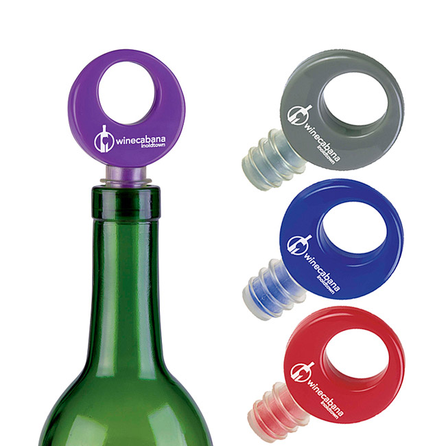 Promotional Round Wine Stopper
