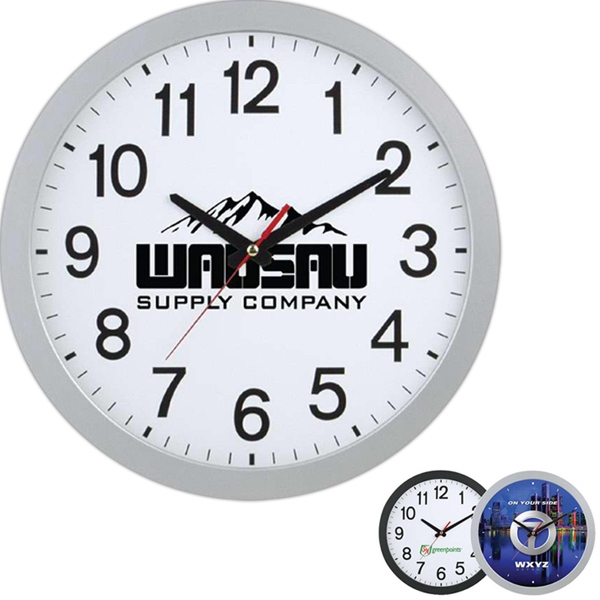 Promotional Slim Wall Clock 12 inch