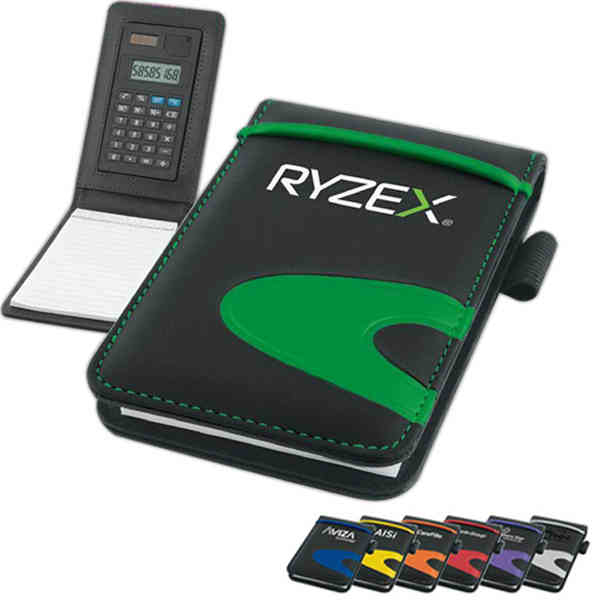 Promotional Swing Design Colorful Jotter