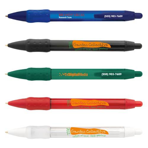 Promotional WideBody® Clear Grip Pen