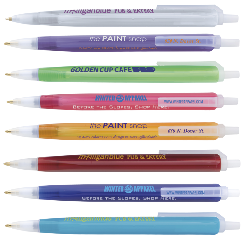 Promotional Tri-Stic® Clear Pen