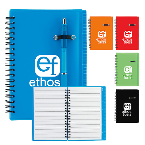 Promotional Journal Notebook with Pen Loop