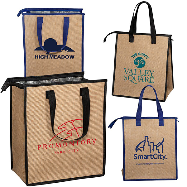 Promotional Jute Cooler Tote 