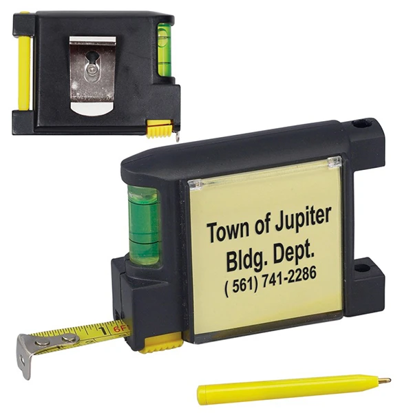 Promotional Level Notepad Tape Measure 