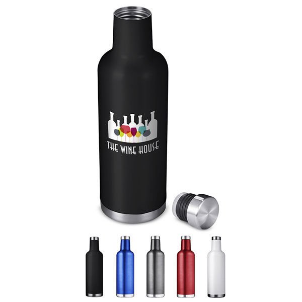 Promotional  Alsace Vacuum Insulated Wine Bottle 