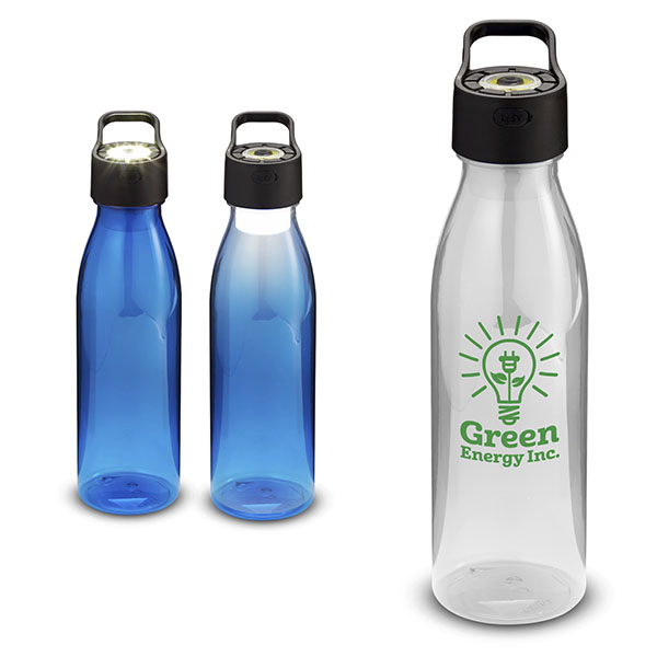 Promotional Water Bottle with COB Light-24oz.   