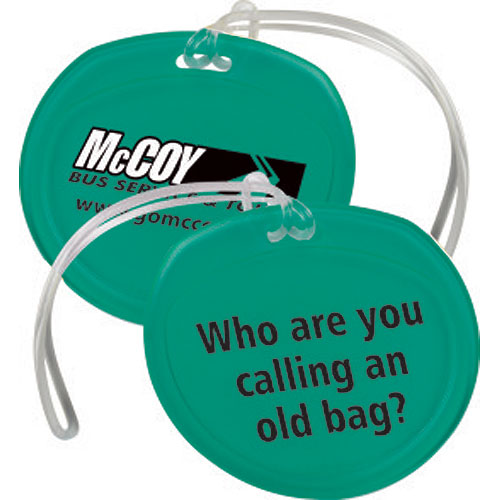 Promotional Round Sassy Tag Recycled