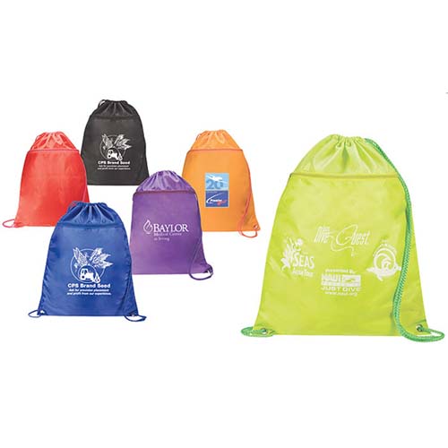 Promotional Neon Storm Cinch Bag