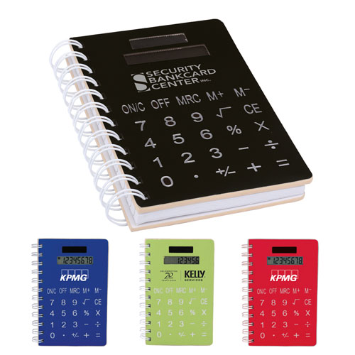 Calculator Notebook Promotional Calculator Notebook Notebooks 3.94 Ea