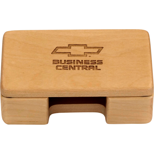 Promotional Maple Business Card Holder