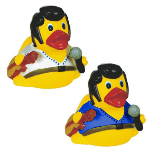 Promotional Rubber King Of Rock-N-Roll Duck