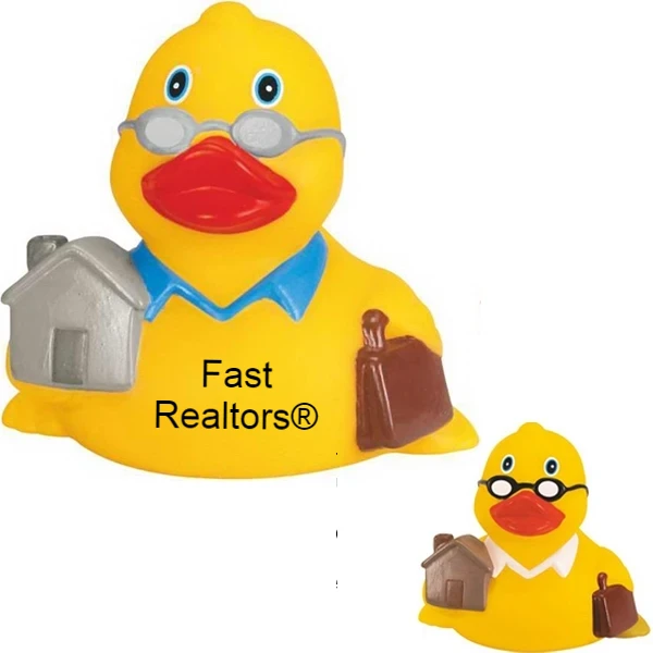 Promotional Real Estate Rubber Duck
