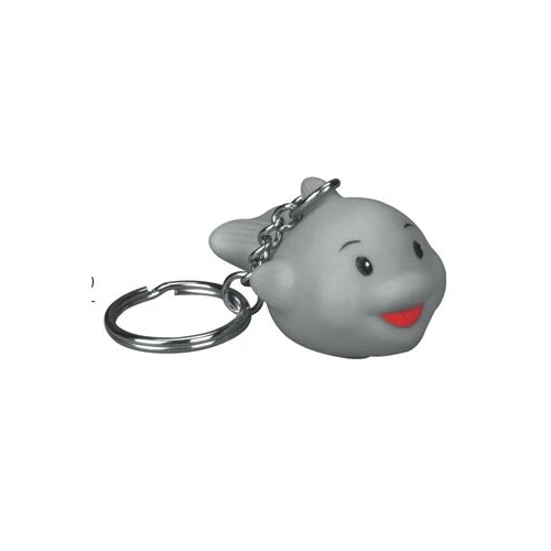 Promotional Rubber Baby Shark Key Chain