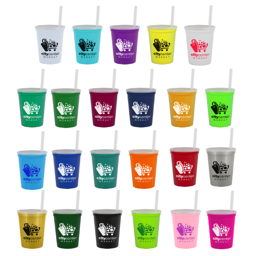 Promotional Take-Out Sipper Cup-16oz