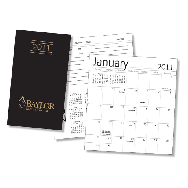 Promotional 13-Month Pocket Planner