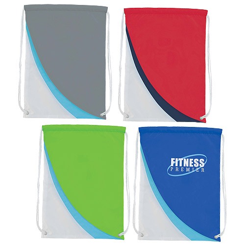 Promotional Slopes Drawstring Backpack