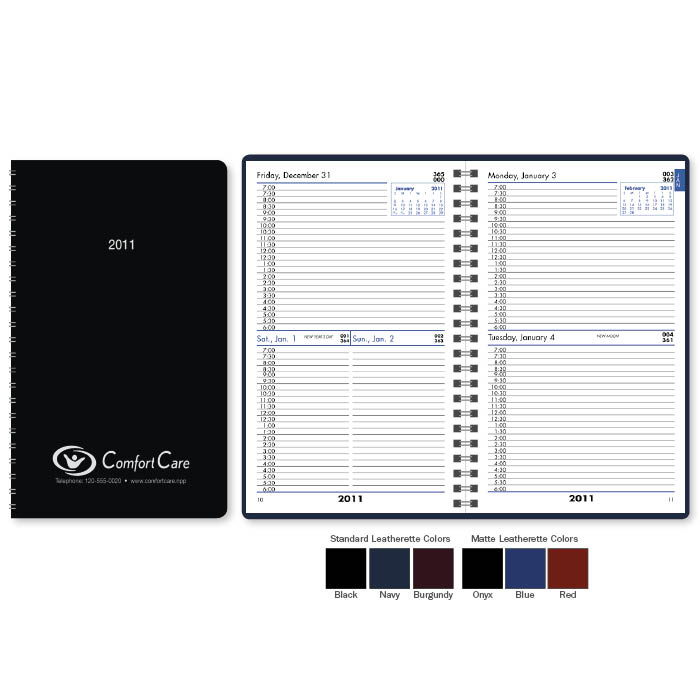 Promotional Classic Daily Time Manager
