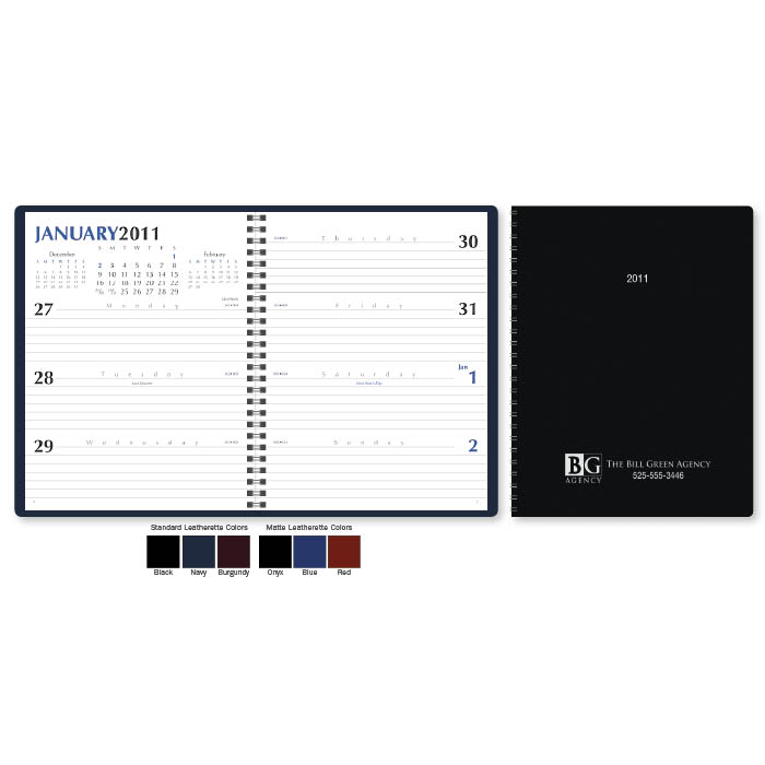 Promotional Classic Weekly Planner