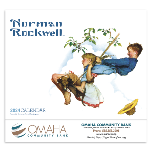 Promotional Norman Rockwell Appointment Calendar