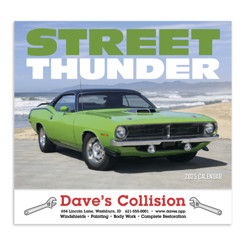 Promotional Street Thunder Calendar
