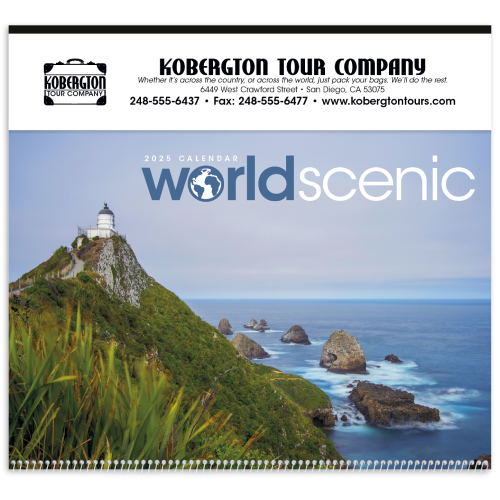 Promotional World Scenic Calendar