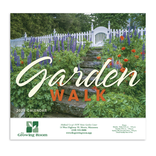 Promotional Garden Walk Wall Calendar