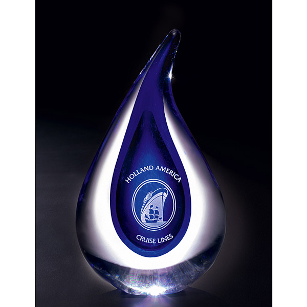 Promotional Art Glass Droplet