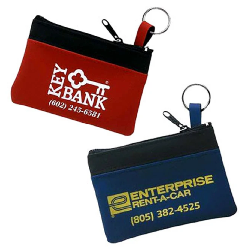 Promotional Customized Single Pocket Coin Pouch