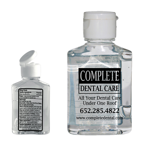 Promotional Gel Squeeze Bottle (2 oz)