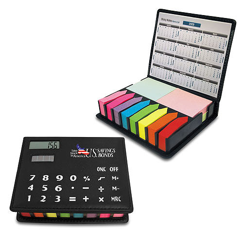 Promotional Calculator Flag Notes